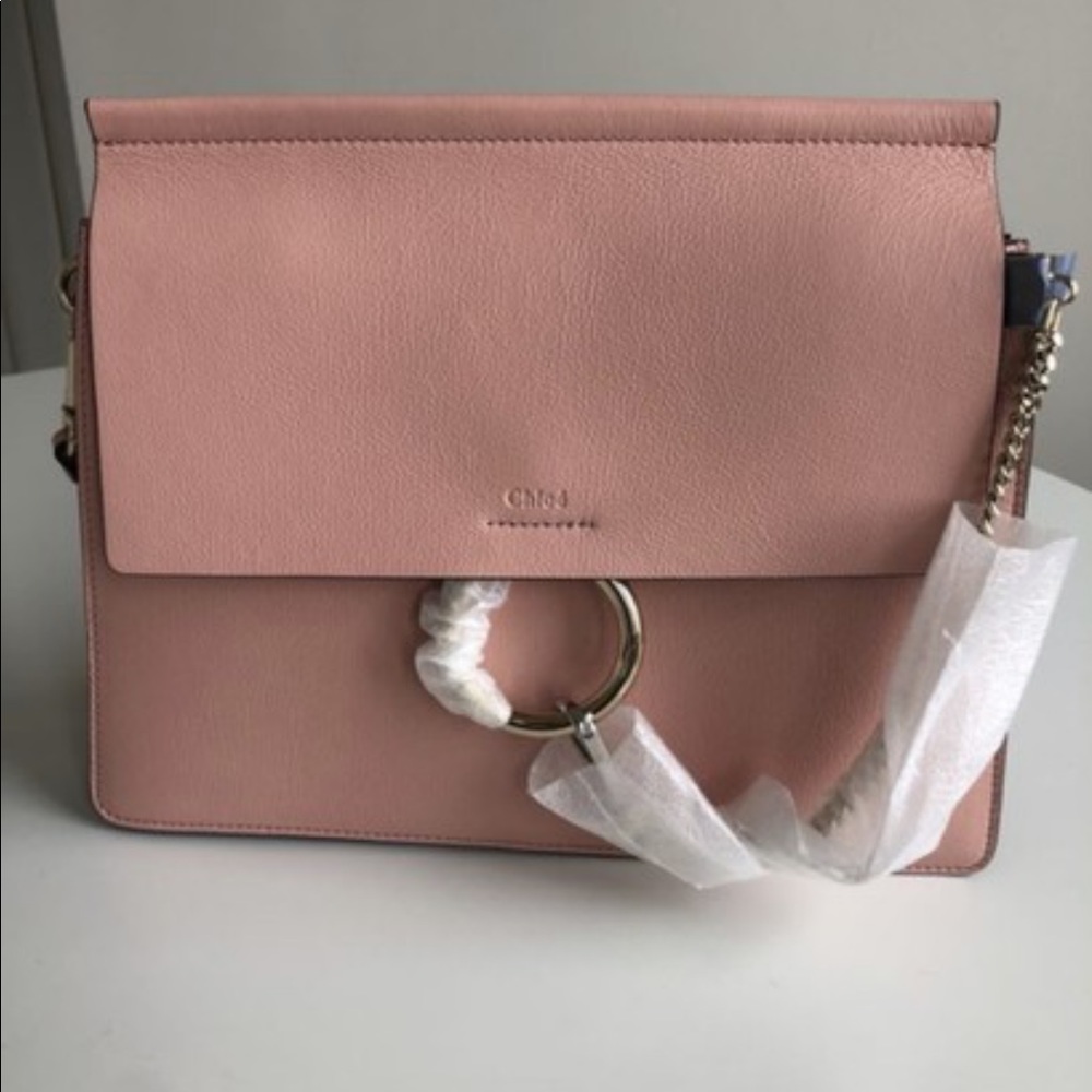 Chloé Faye Medium Blush Bag.